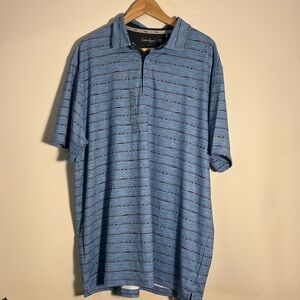 Walter Hagen Linear Gridlock Polo Daybreak XL NWT